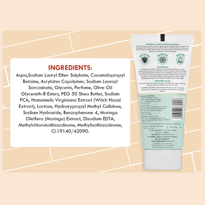 Pore Cleansing Antioxidant Face Wash - The Skin Story - Facewash