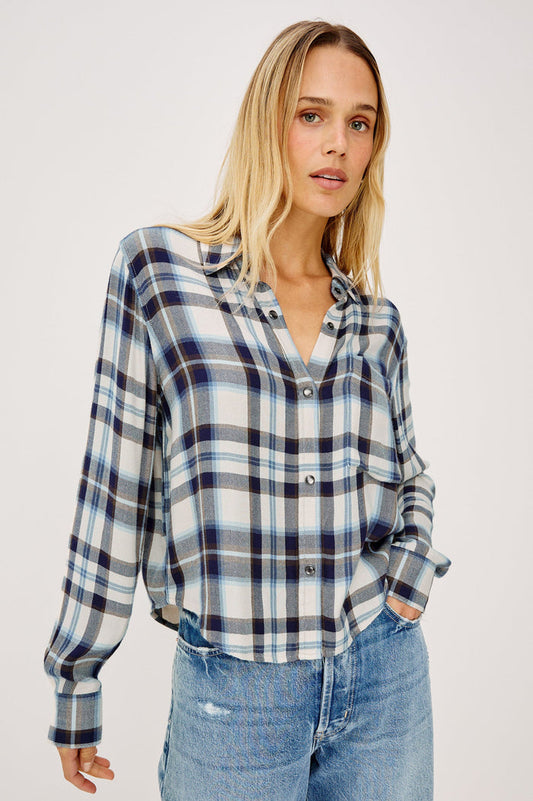 Rails Malin Top in Ecru Midnight