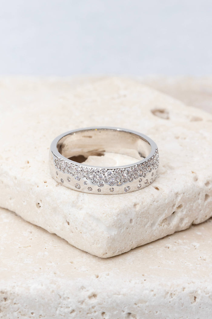 Ring-Sterling Silver Champagne Fizz