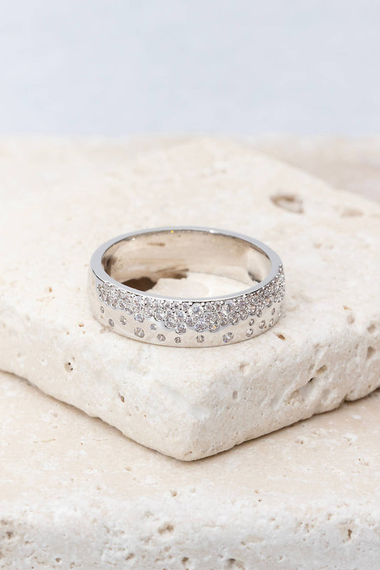 Ring-Sterling Silver Champagne Fizz
