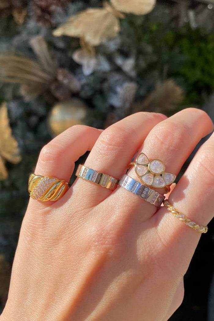 Ring-Sterling Silver Flash