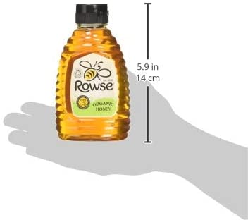 Rowse Organic Natural Honey Squeezy 340g - Shoppers-kart.com