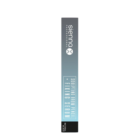 Sienna X Sculpting Brow Pencil + Fixing Serum - Natural Black