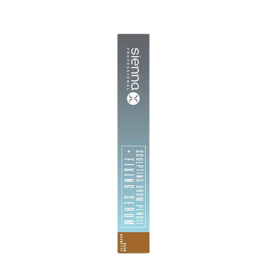 Sienna X Sculpting Brow Pencil + Fixing Serum - Warm Brunette