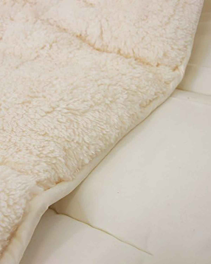 Sherpa Fleece Deep Pile Mattress Topper - Image 2 - Country Collection
