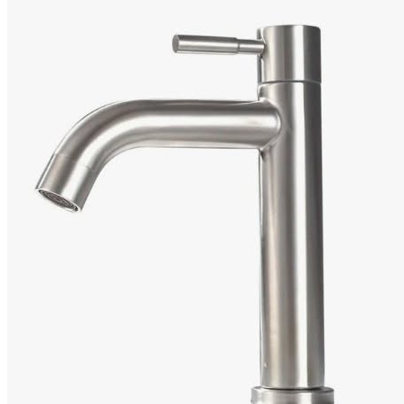 Single cold water wash hand basin tap faucet for bathroom