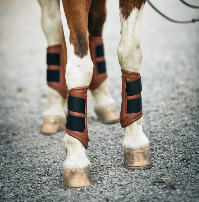 Sixteen Cypress Leatherette Splint Boots