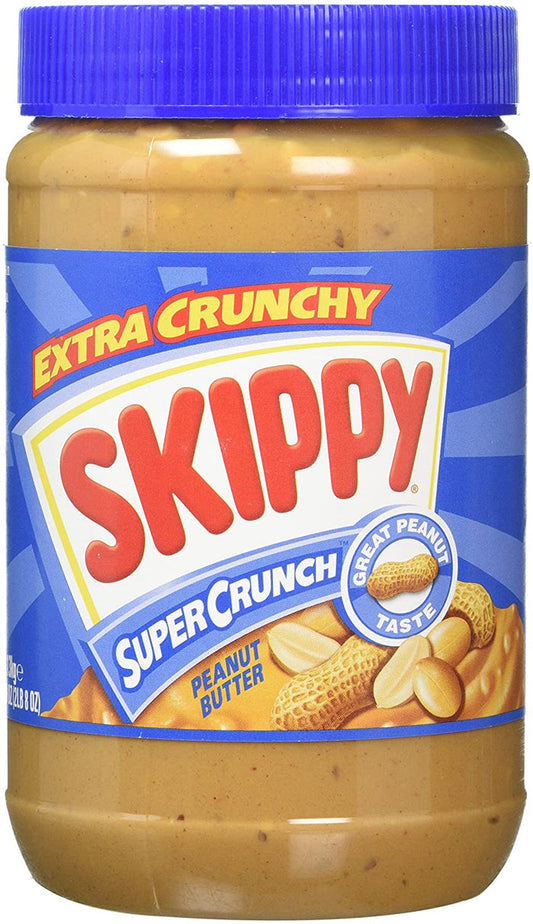 Skippy Super Crunch Peanut Butter- Great Peanut Taste 1.13 Kg (40 oz)