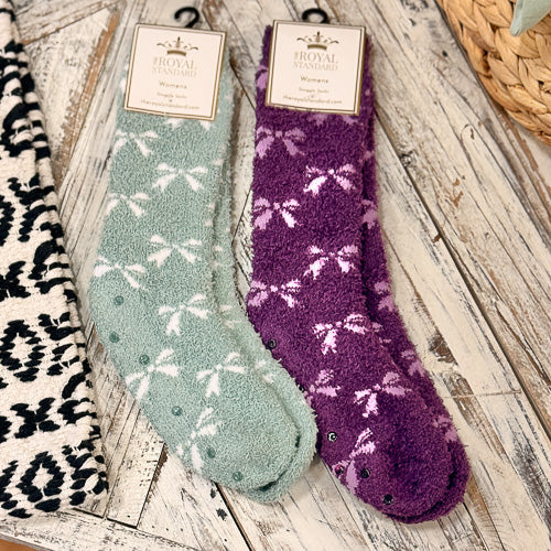 Snuggle Bow Socks
