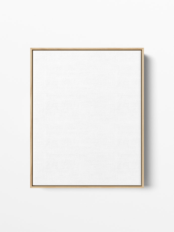 Solid Oak Floating Canvas Frame, 16x20 in | 41x51 cm