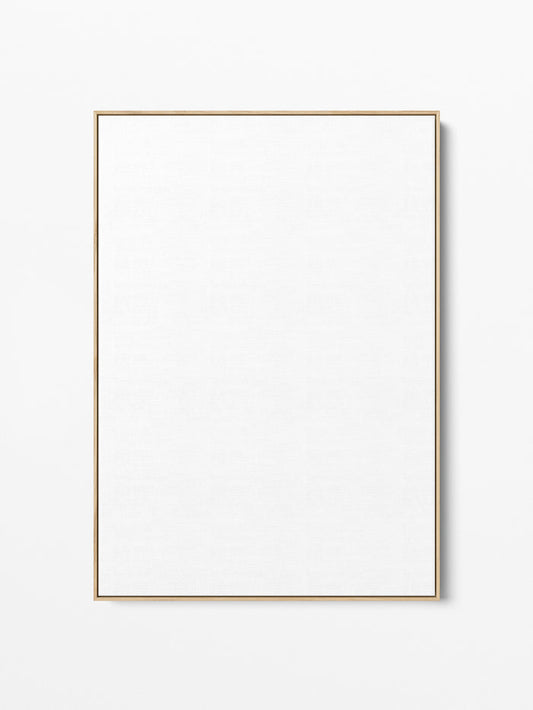 Solid Oak Floating Canvas Frame, 28x39 in | 70x100 cm