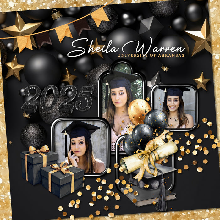 Sparkle Alpha Digital Scrapbook Bundle