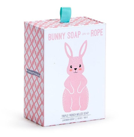 Some Bunny Loves Me Soap on A Rope-Pink