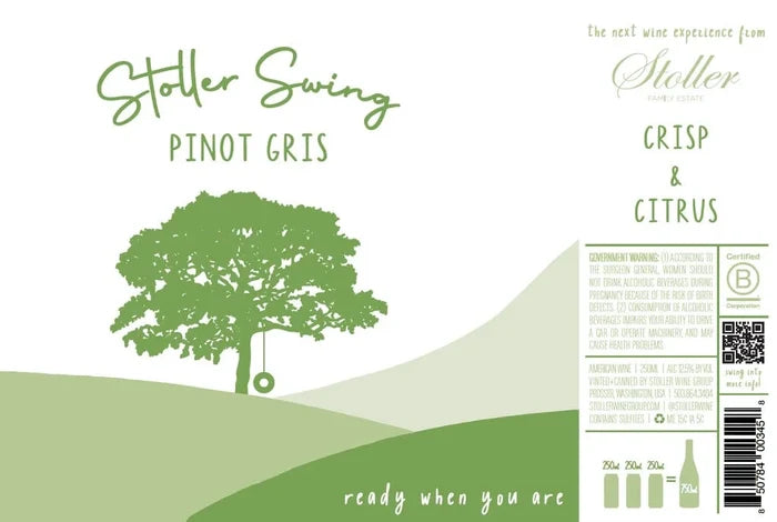 Stoller Swing Canned Wine