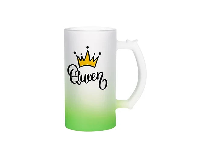 Sublimation 16oz Gradient Glass Beer Mug