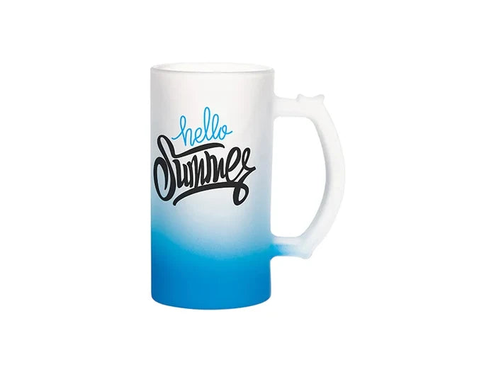 Sublimation 16oz Gradient Glass Beer Mug