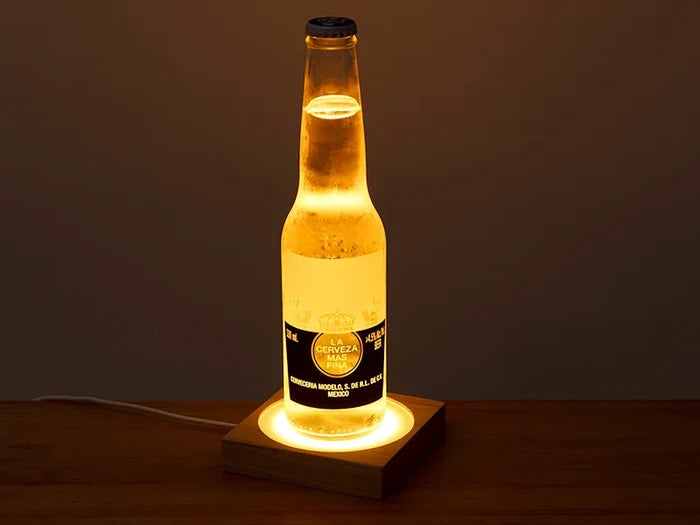 Sublimation Blank LED Light Base with Glass Sheet (Square)