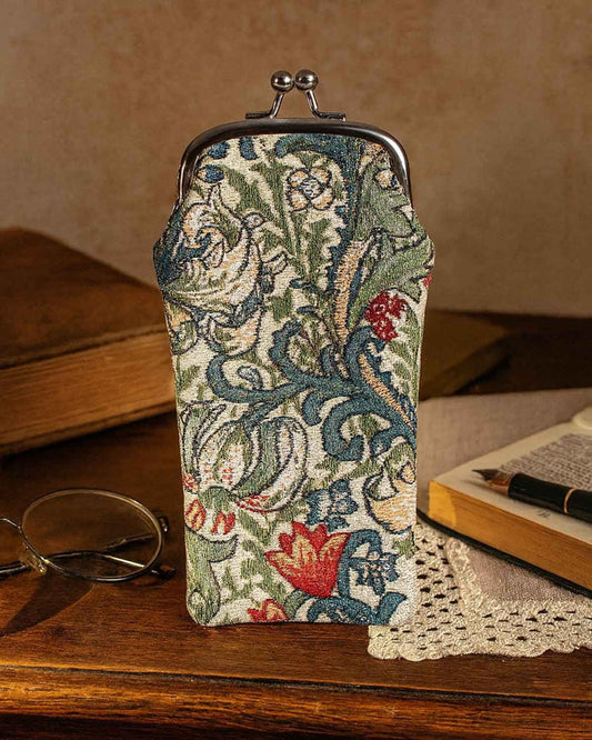 Tapestry glasses case - Golden Lily - Country Collection