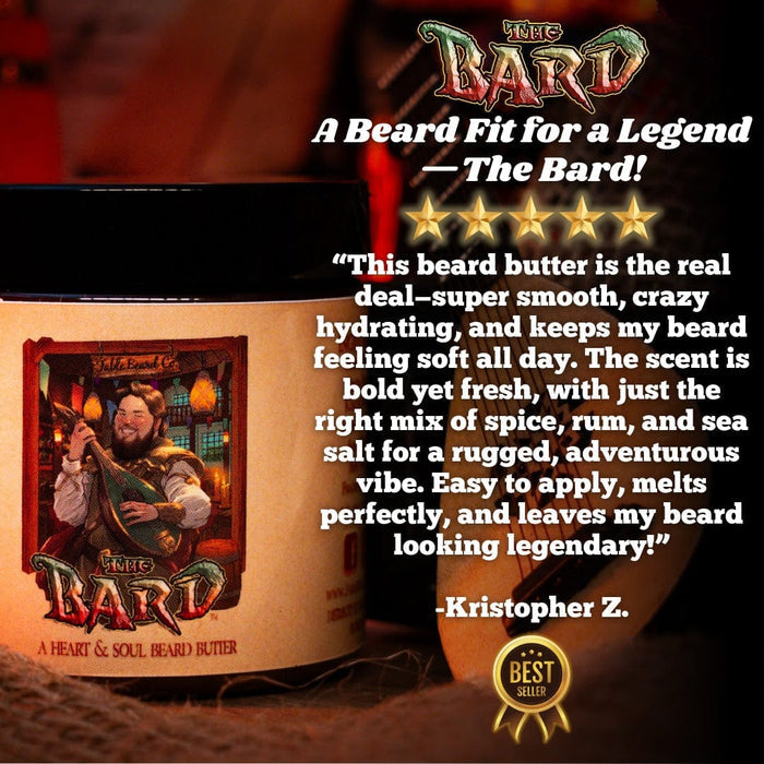 The Bard - Complete Butter Kit - All Spice, Aged Dark Rum, and Black Sea Salt