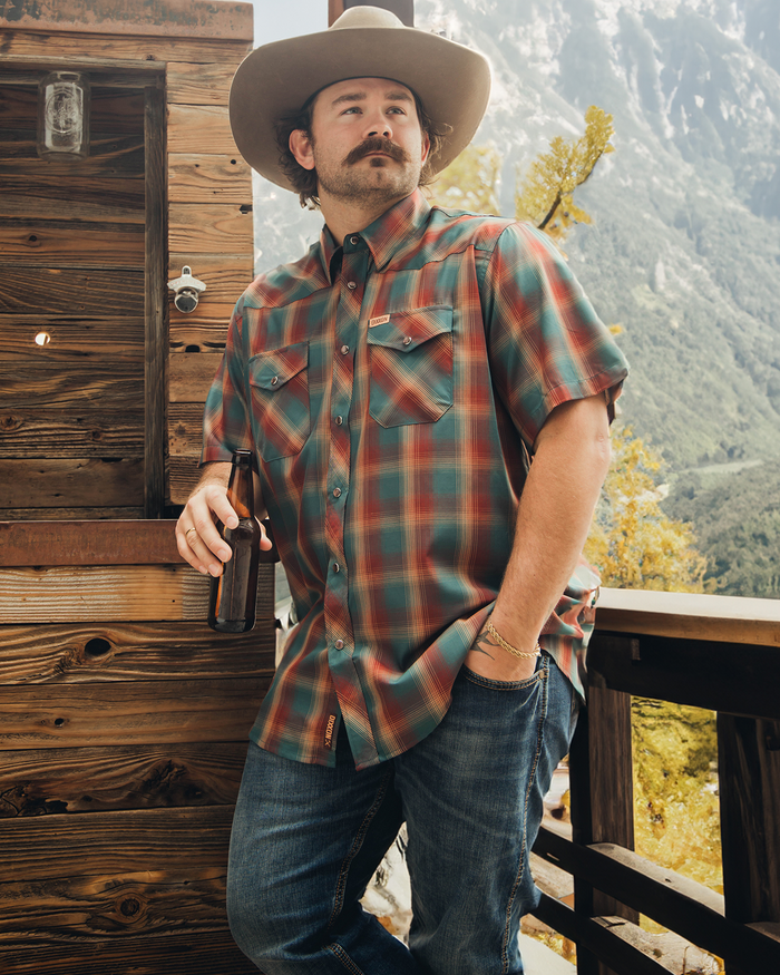 The Denver Bamboo Short Sleeve - Lasso - Dixxon Flannel Co.