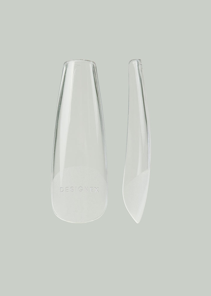 The GelBottle Long Coffin Tips DesignX Pro