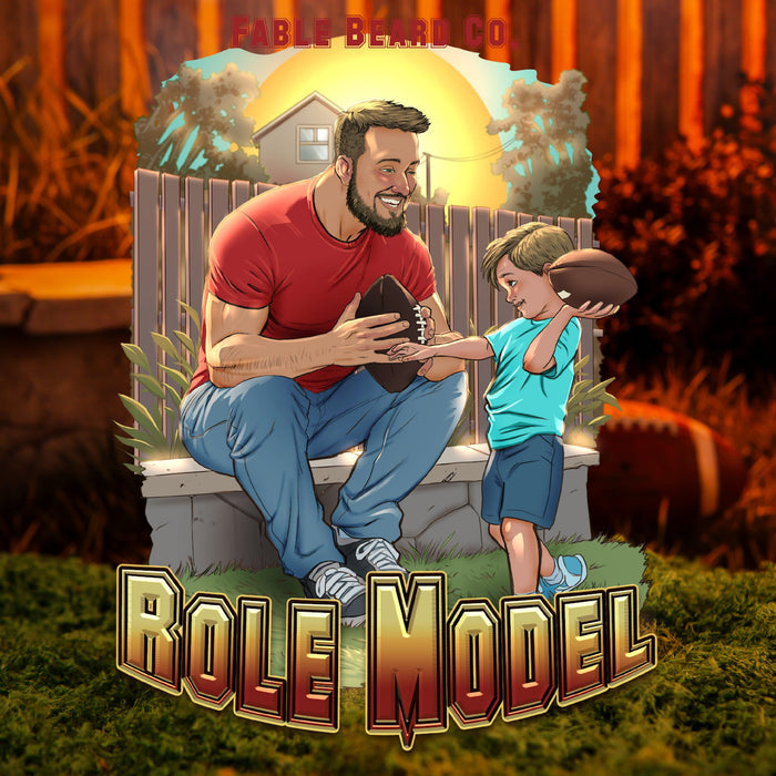 The Role Model - Cologne - Leathery Woods, Bergamot Spice Cologne, and Herbal Sage Musk