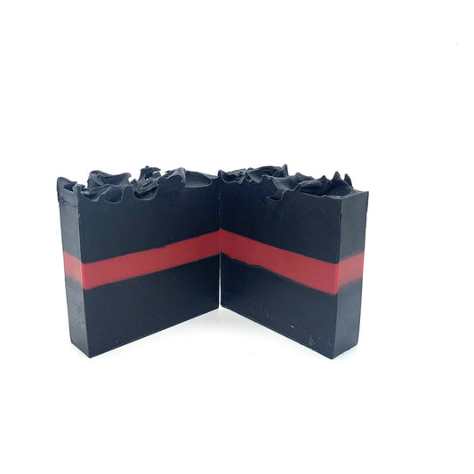 Masculine Thin Red Line Artisan Soap for men