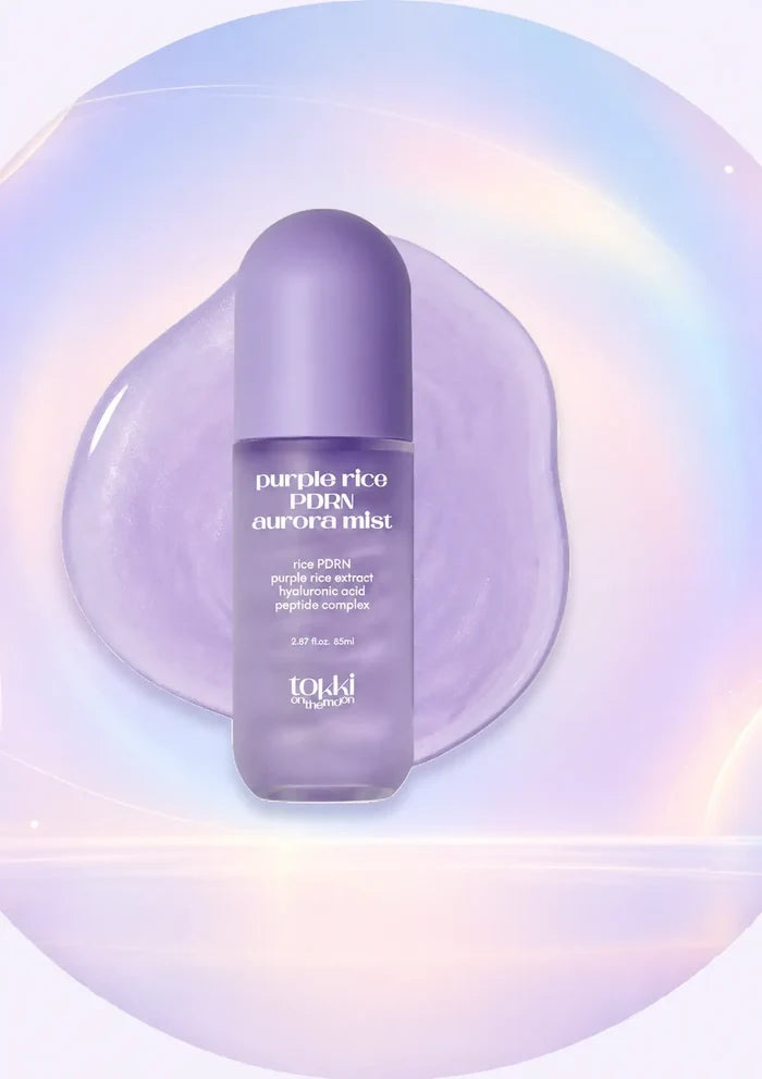 [TOKKI ON THE MOON] Purple Rice PDRN Aurora Mist 85ml