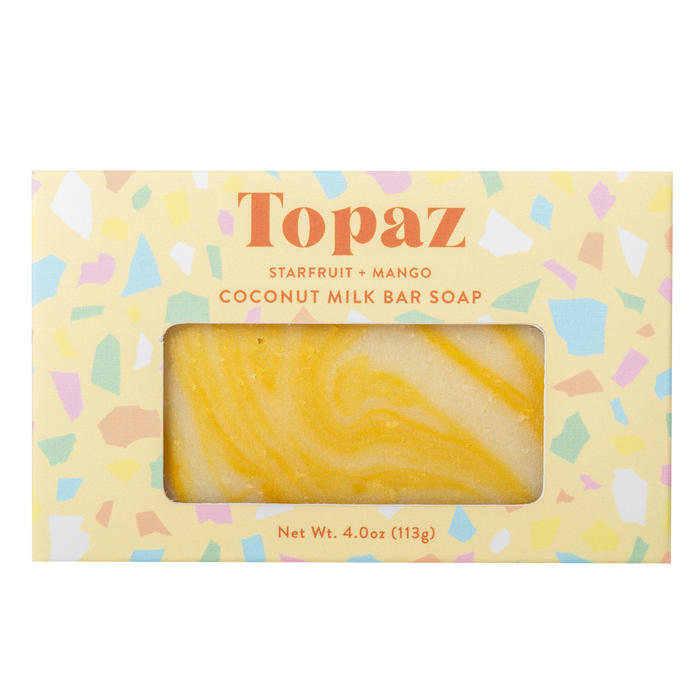 Topaz Coconut Milk Bar Soap