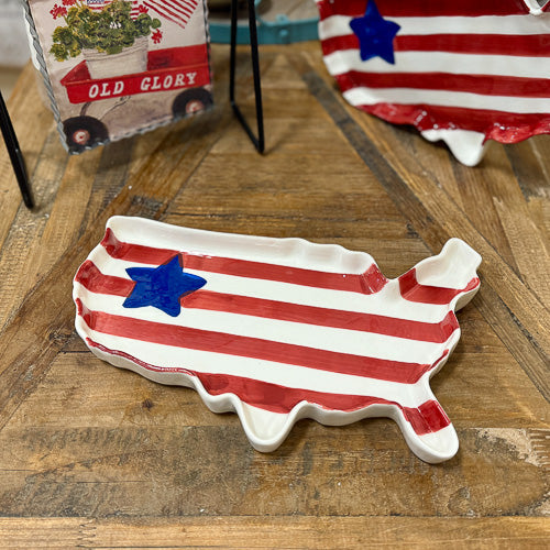 USA Serving Dish