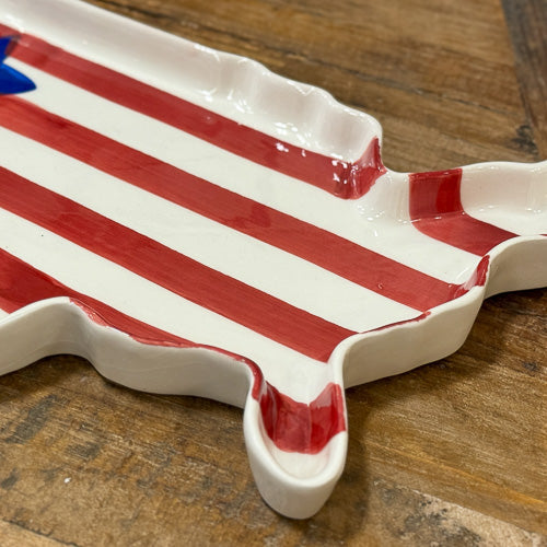 USA Serving Dish