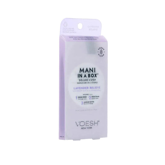 Voesh 3 Step Mani-in-a-Box Lavender Relieve