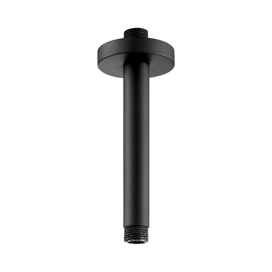 VOS Ceiling Shower Arm - Matt Black Shower Parts JTP