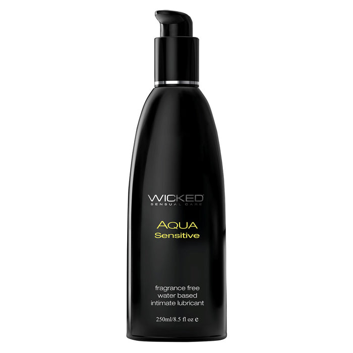 Wicked Sensual Care Aqua Sensitive hypoallergenic water based intimate lubricant 250ml