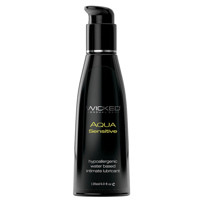 Wicked Sensual Care Aqua Sensitive hypoallergenic water based intimate lubricant 120ml