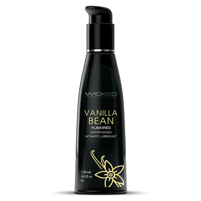 Wicked Vanilla Bean Flavored Water Based Intimate Lubricant