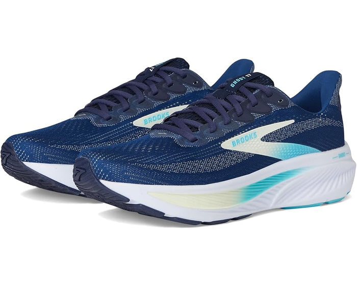 Women's Brooks Ghost 17 in Navy/Green