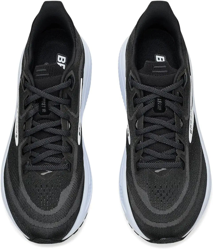 Women's Brooks Ghost 18 in Black/White