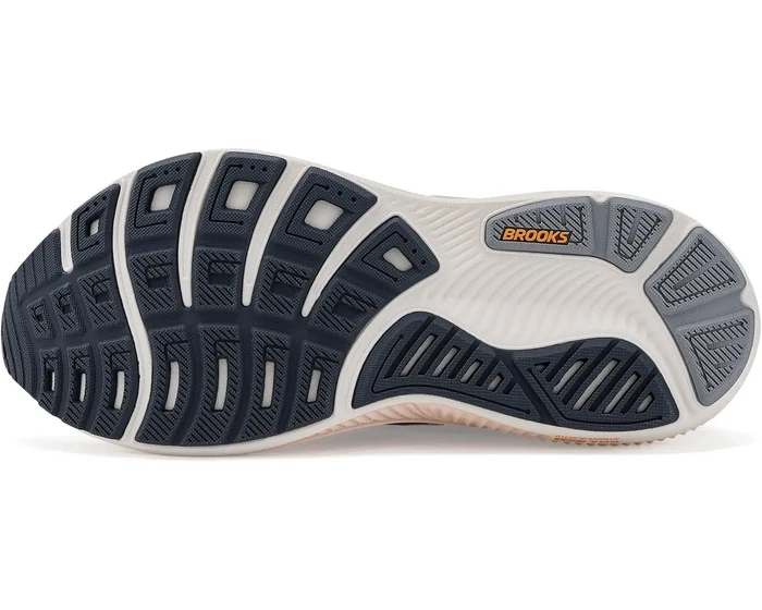 Women's Brooks Ghost 18 in Grey/Morganite/Coconut