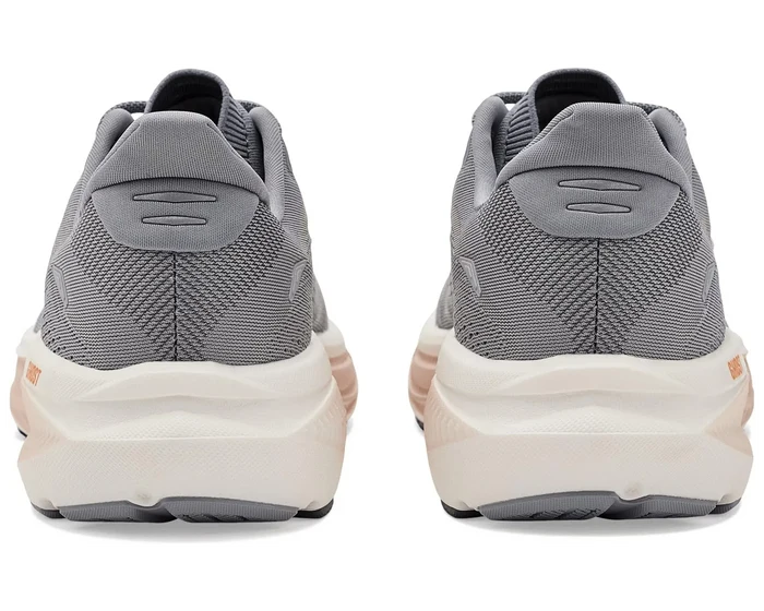 Women's Brooks Ghost 18 in Grey/Morganite/Coconut