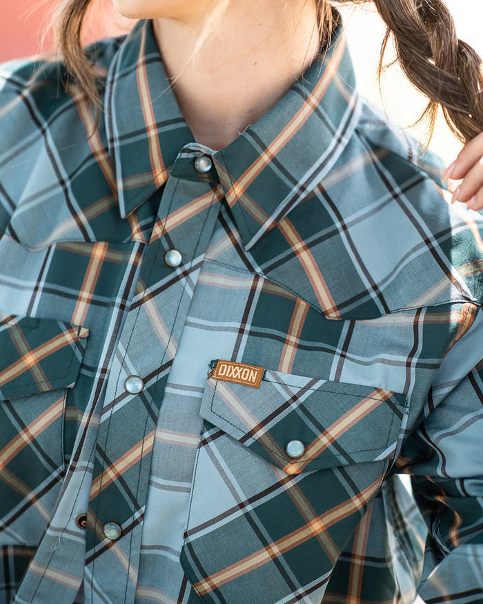 Women's The Silverton Bamboo Long Sleeve - Lasso | Dixxon Flannel Co.