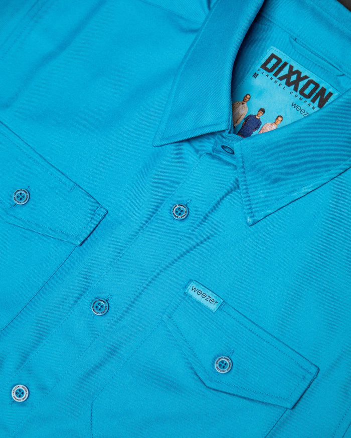 Women's Weezer Blue Album Flannel - Dixxon Flannel Co.