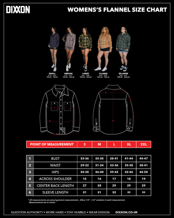 Women's Weezer Blue Album Flannel