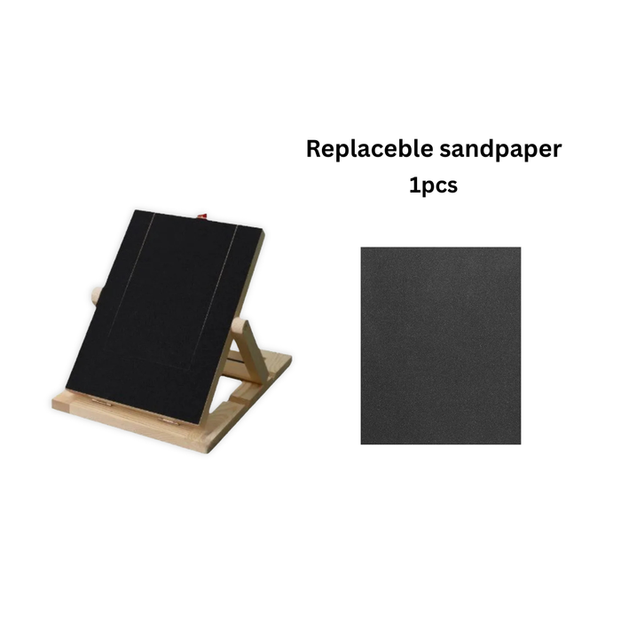 Wooden Dog Nail Scratch Board with Stand