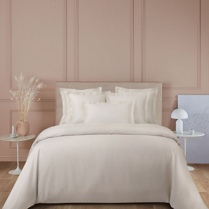Yves Delorme Triomphe Solid Luxury Bed Linens - Nacre
