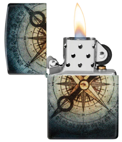 Zippo Nautical Compass Ghost Design - 48562
